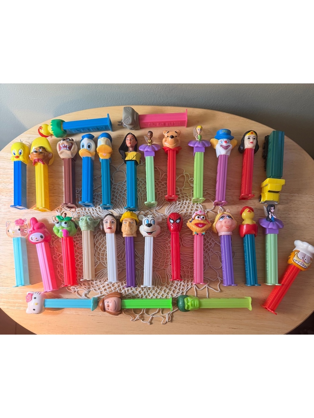 Vintage and Classic PEZ Candy Dispensers Lot with Various Character Heads